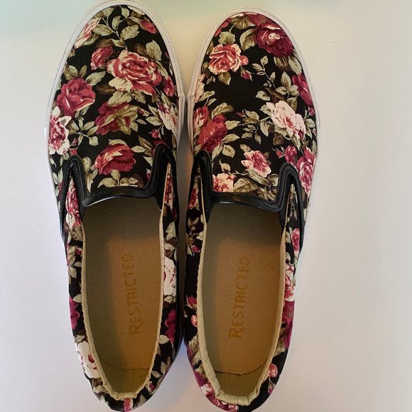 restricted slip on sneakers